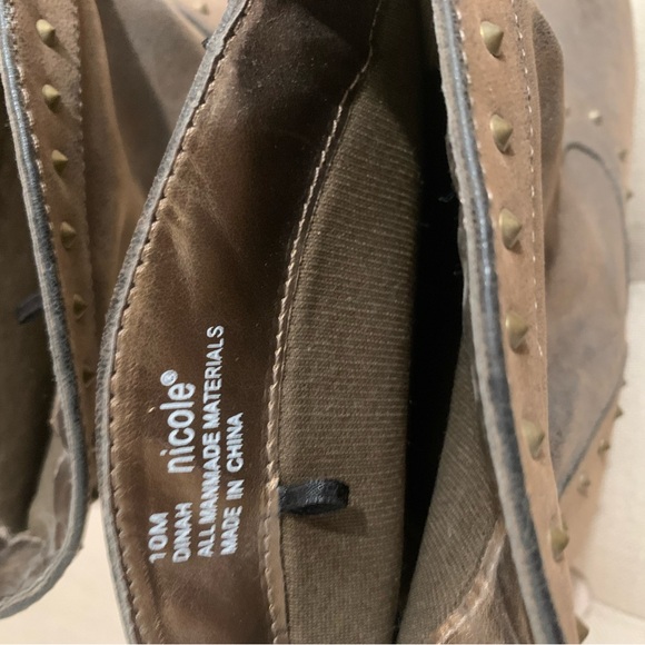 Nicole size 10 brown booties - Picture 3 of 4